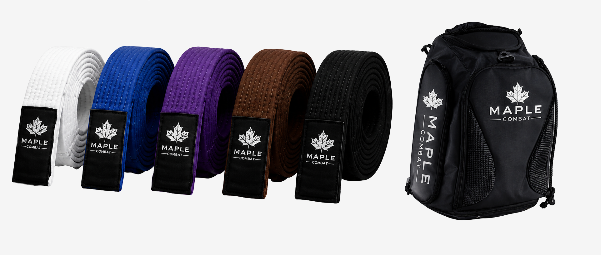 Maple Combat ranking belts