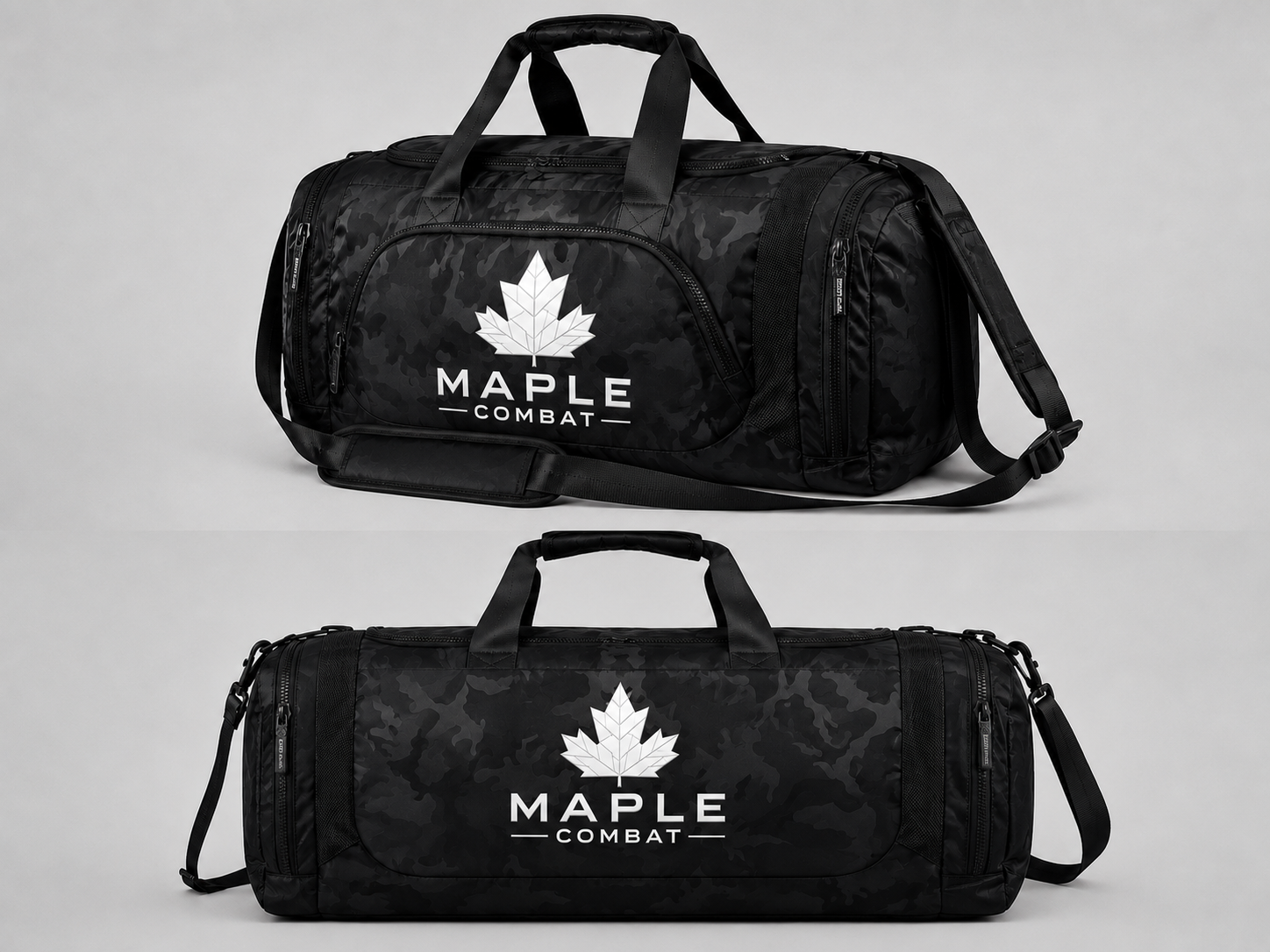 Maple Combat camo gear duffel bag