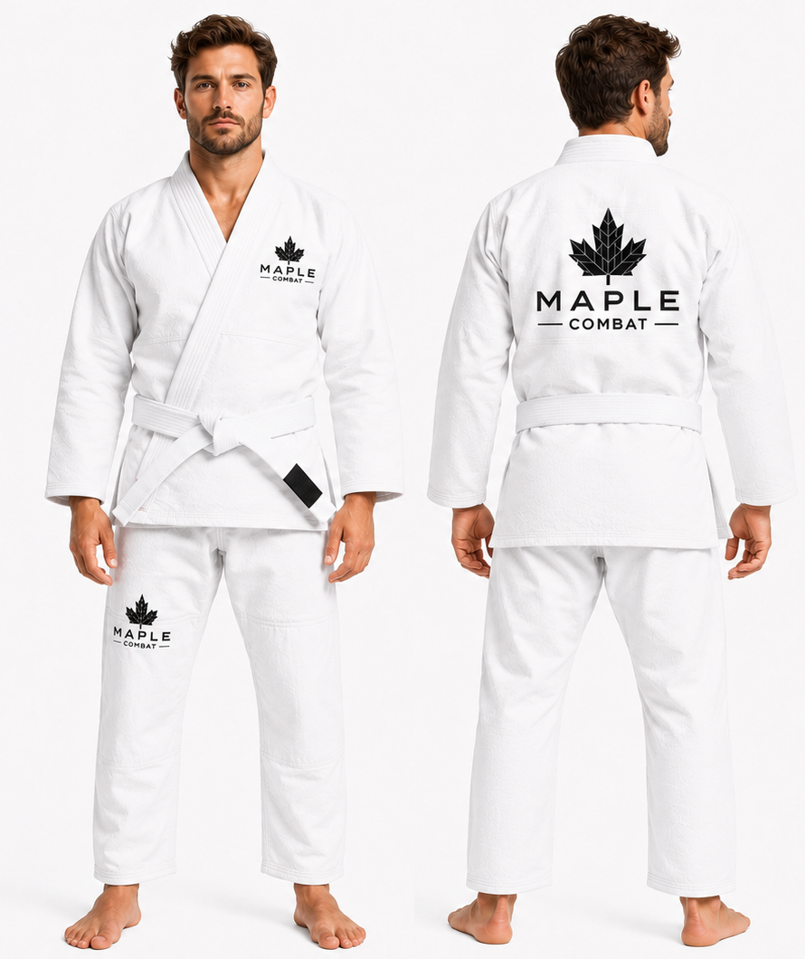 Maple Combat white gi