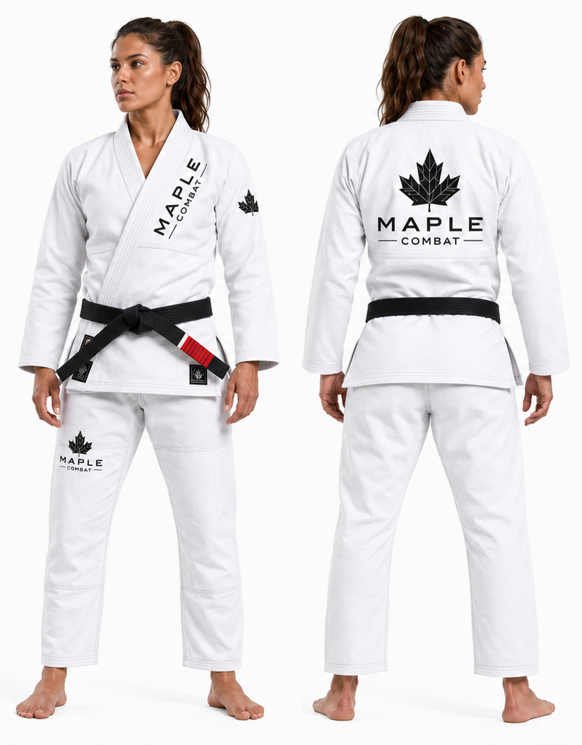 Maple Combat women's white gi
